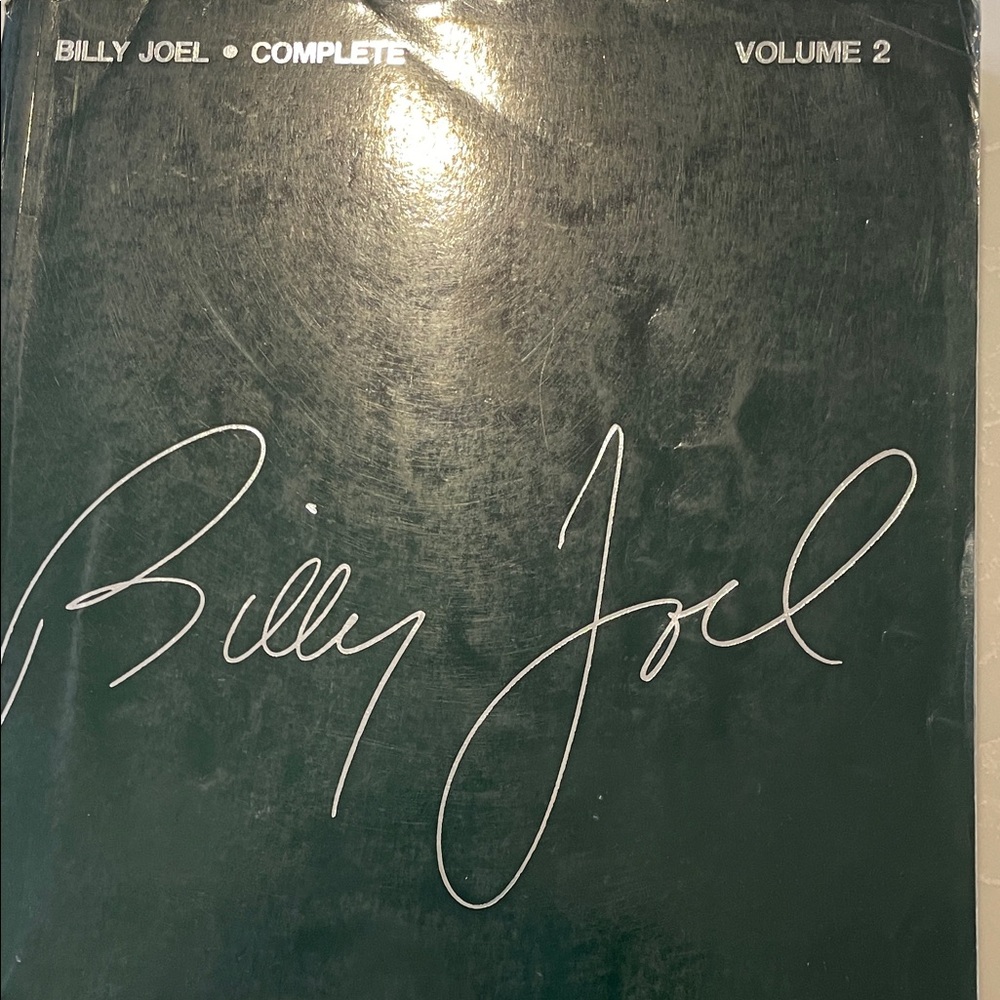 Billy Joel Complete Volume 2 Songbook